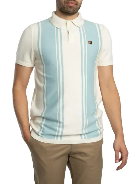 Fila Buddy Bowling Style Knitted Polo Shirt