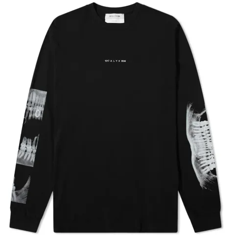 Long Sleeve Triple Print T-Shirt