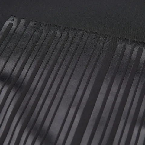 Debossed Barcode Logo Tee