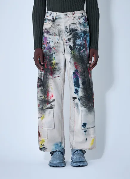 Printed Jeans
