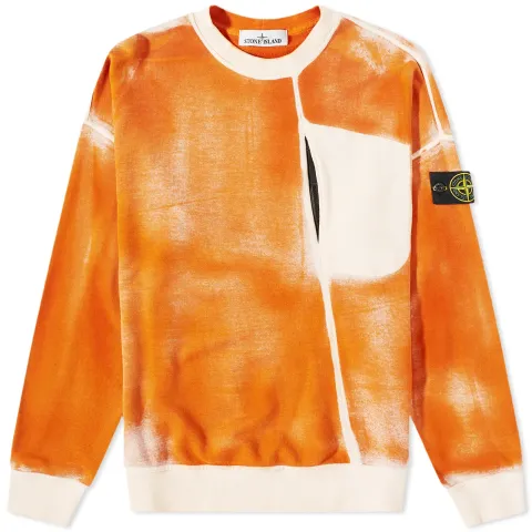 Hand Sprayed Crew Neck Sweat