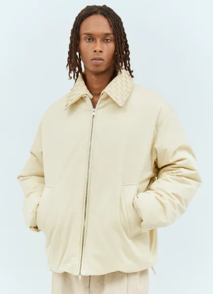 Cotton Twill Puffer Jacket