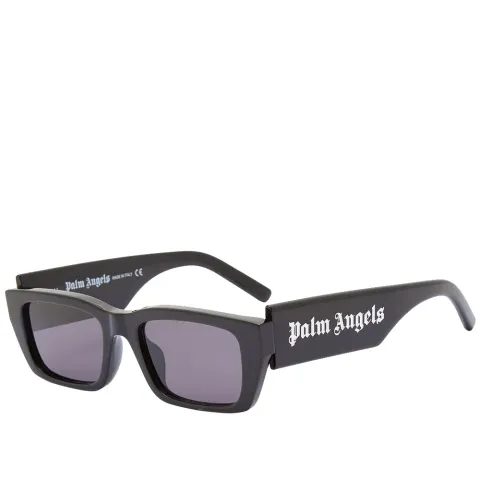 Palm Angels Pa02 Sunglasses Black Dark Grey