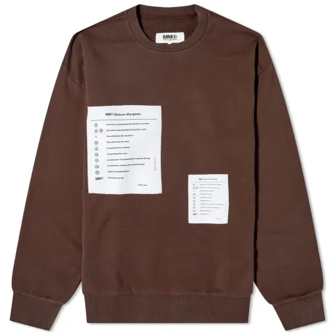 Patch Logo Crew Sweat