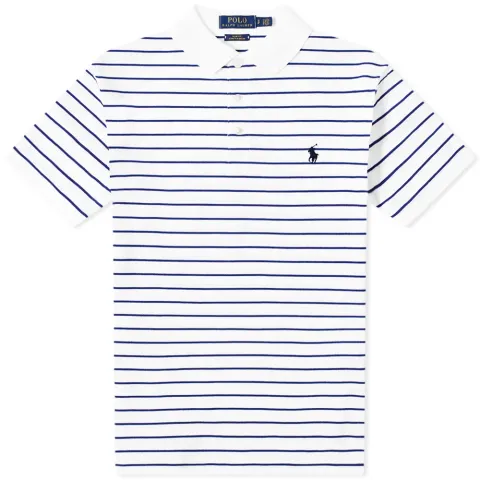 Slim Fit Stripe Polo