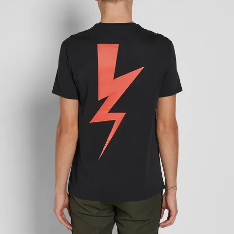 Abstract Bolt Tee