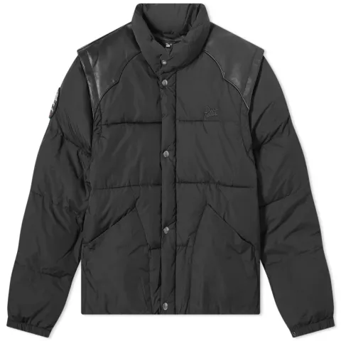 Zip Off Sleeve Puffer Jacket