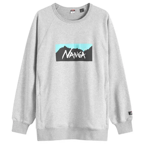 Eco Hybrid Box Logo Sweatshirt