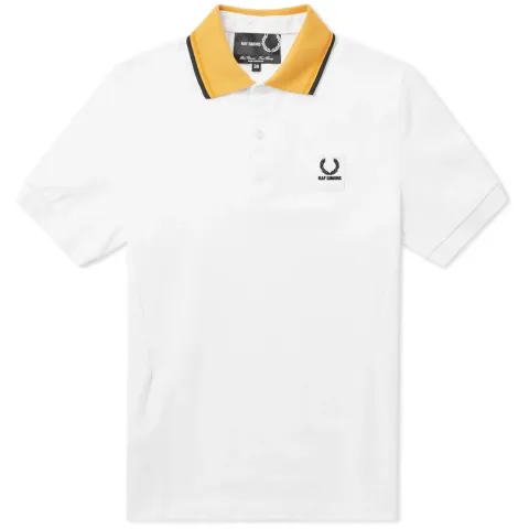 Contrast Collar Pique Polo