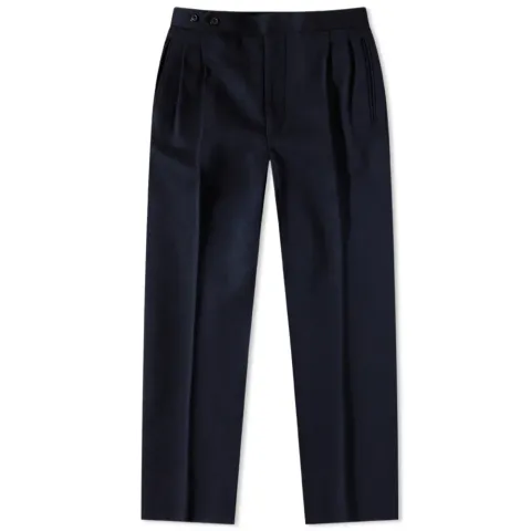 Pleated Wool Pant