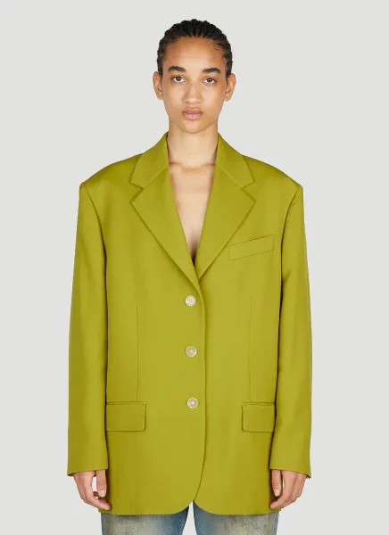 Oversized Single Breasted Blazer