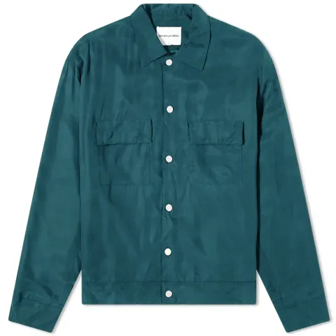 Cupro Trucker Jacket