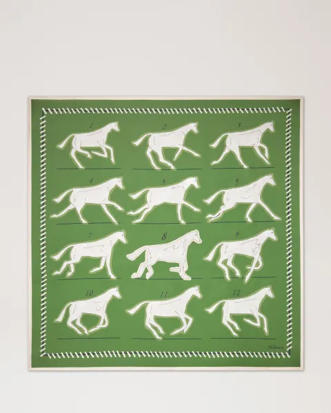 Square Scarf - Chalk Horse