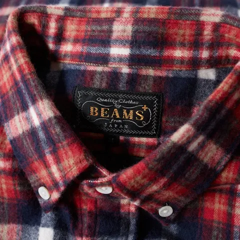 Button Down Shaggy Check Shirt