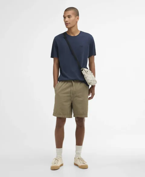 Seersucker Relaxed Shorts