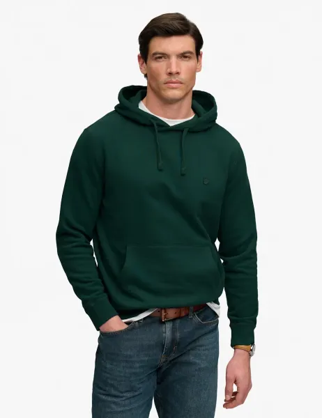 Superdry & Co Cotton Rich Relaxed Hoodie Green