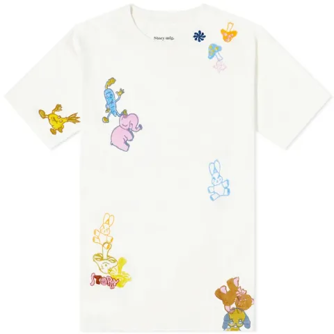 Story mfg. Short Sleeved Grateful Print T-Shirt