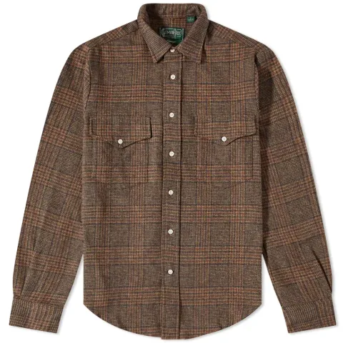 2 Pocket Tweed Check Overshirt - End. Exclusive