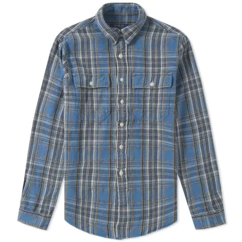 2 Pocket Check Overshirt