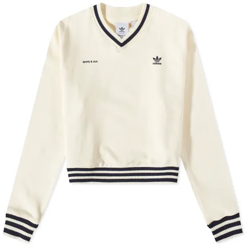 X Sporty & Rich V-Neck Sweater
