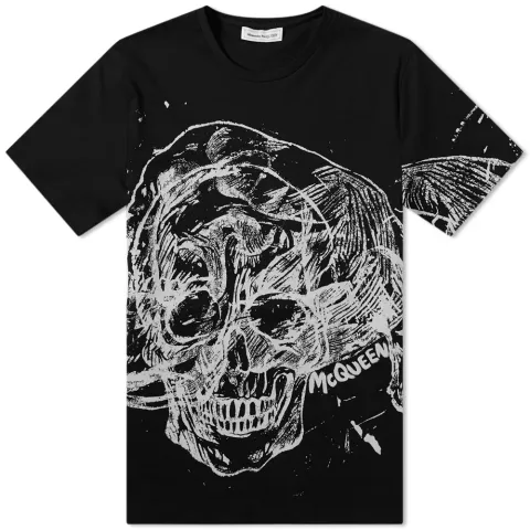 Scribble Skull Tee