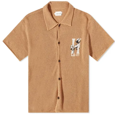 Knitted Short Sleeve Shirt