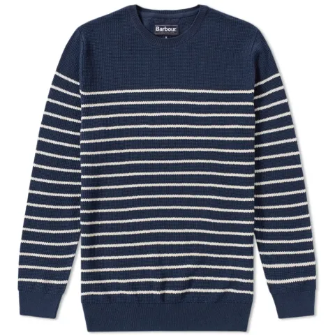 Current Stripe Crew Knit