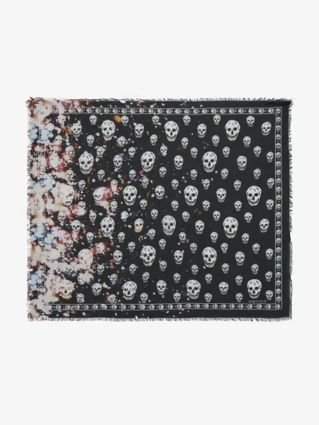 Confetti Skull Scarf