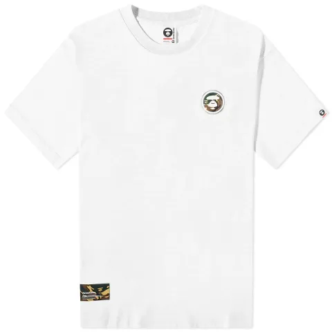 AAPE Now Camo Silicone Badge T-Shirt