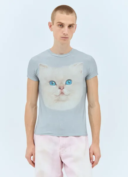 Cat Glitter T-Shirt