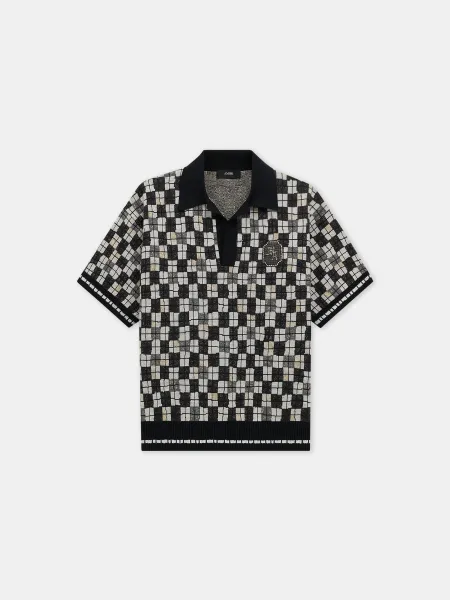 CHATEAU CREST SKATE POLO - Black