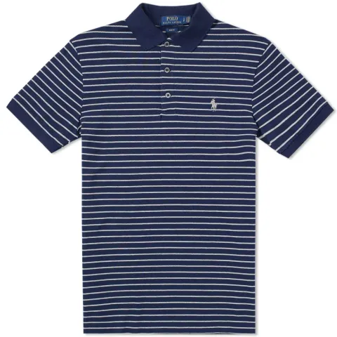 Custom Fit Stripe Polo