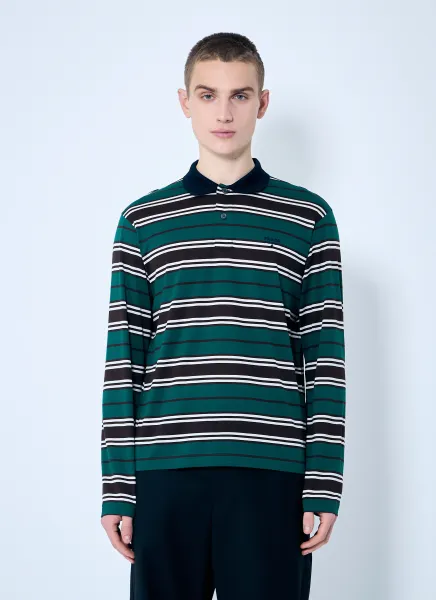 Striped Polo Shirt