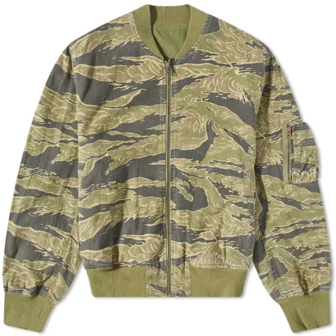 Camo Reversible Flight Jacket