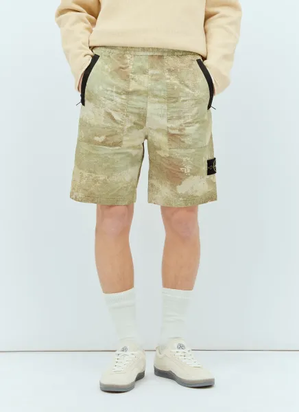 Camo Drawstring Shorts