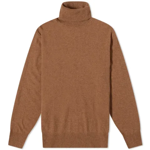 Recycled Wool Roll Neck Knit