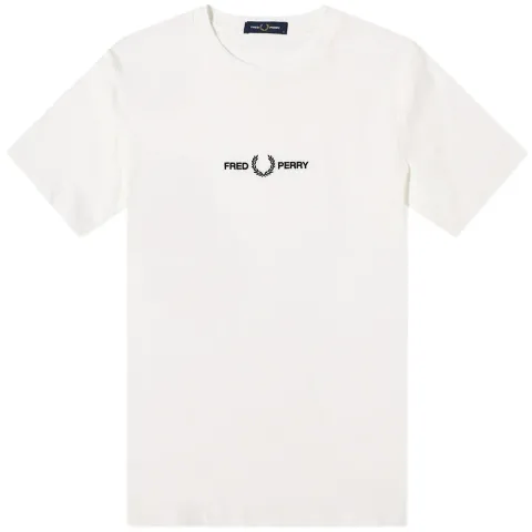 Small Embroidered Logo Tee