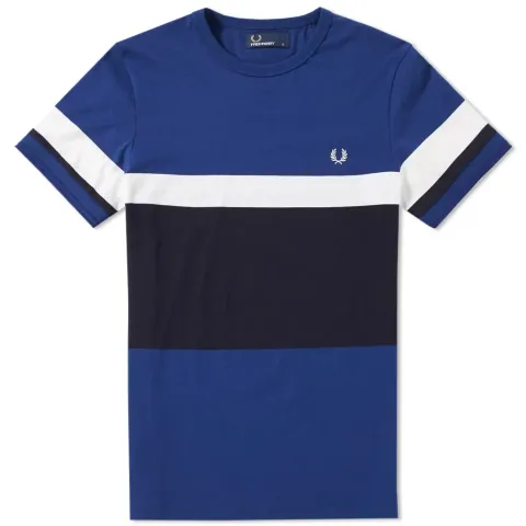 Fred Perry Colour Block Panel Tee