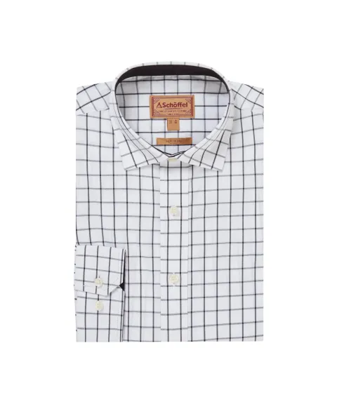 Schöffel Country Westminster Classic Shirt - Navy Check