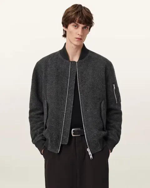 Saku Wool Bomber Jacket