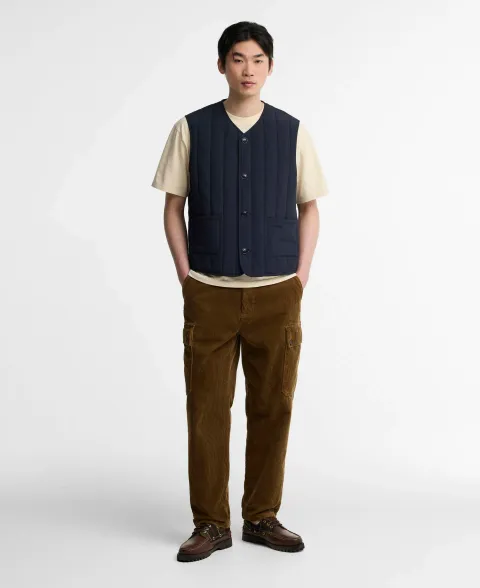 Leonard Oversized Cord Cargo Trousers