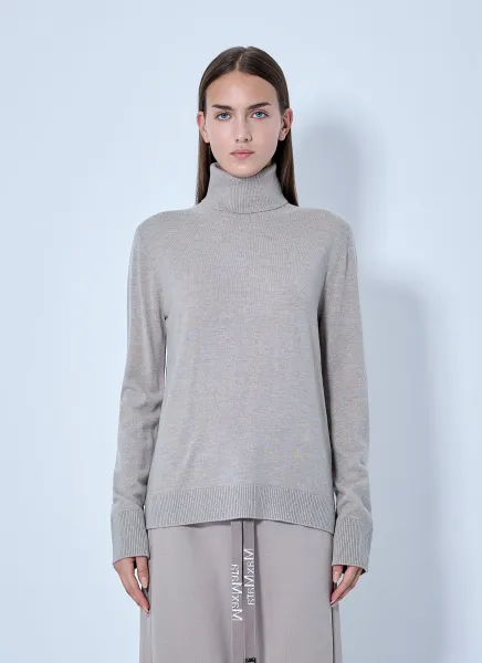 Max Mara Turtleneck Fine Knit Sweater