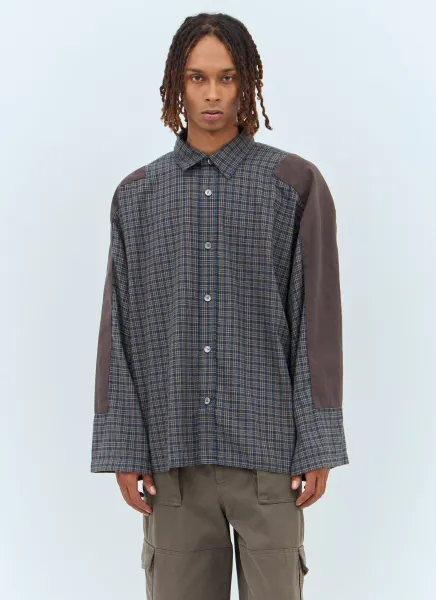 Check Button-Up Shirt