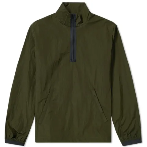 Nylon Quarter Zip Smock