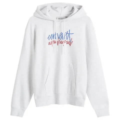 Hooded Stamp Crew Sweat