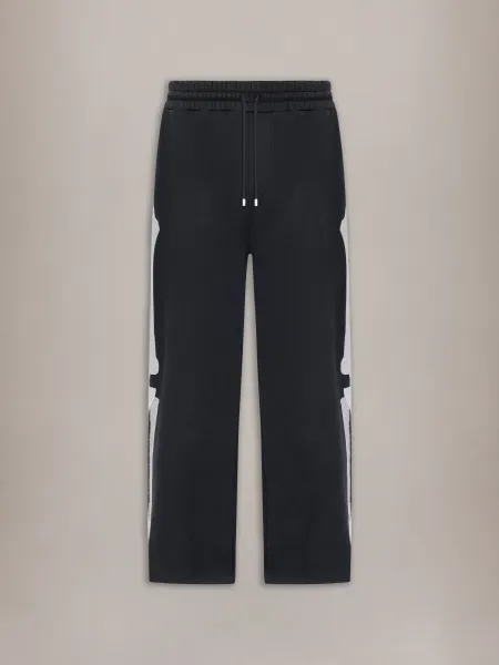 BONES OVERSIZED SWEATPANT - Black