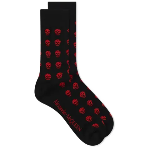 Skull Repeat Print Sport Sock