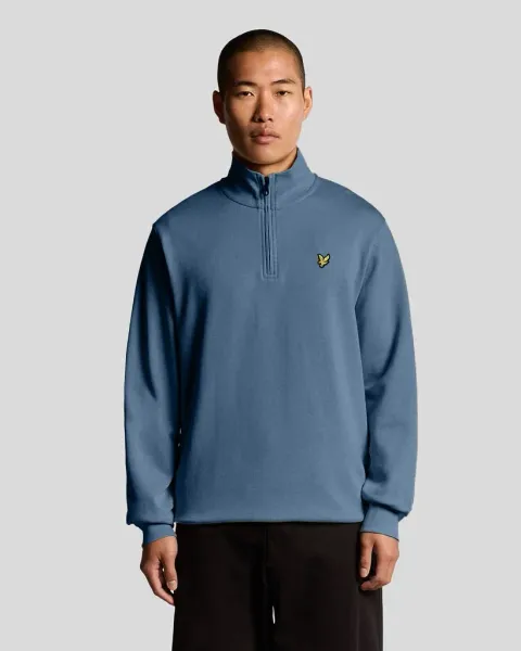 Lyle & Scott Everyday 1/4 Zip Cotton Sweatshirt