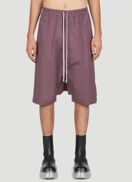 Drawstring Bermuda Shorts