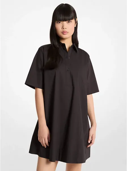 Cotton Poplin Shirtdress